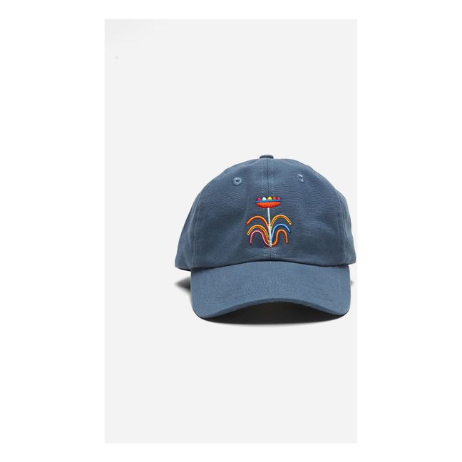 Mütze Uni Bio-Baumwolle | Blau