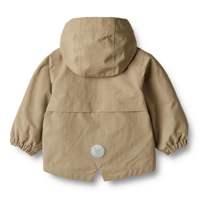 Wheat - Carlo Tech Recycled Fibre Baby Parka - Beige | Smallable