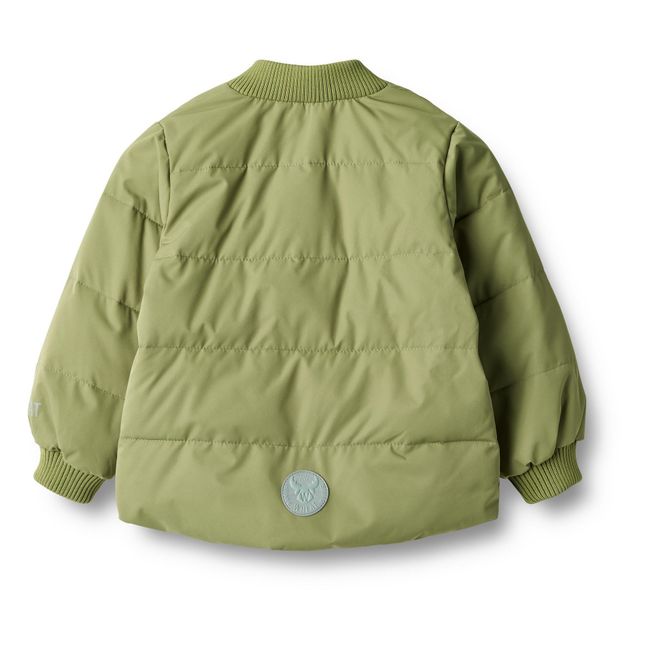 Malo Recycled Fibre Baby Quilted Jacket | Green