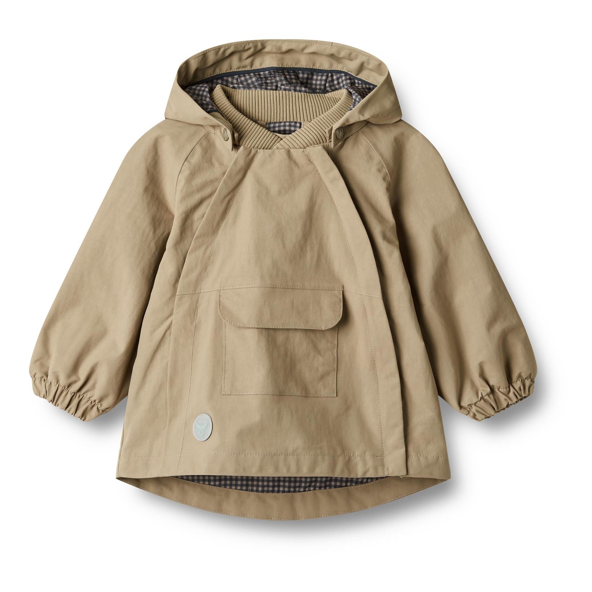 Wheat - Sveo Tech Anorak Recycled Fibres - Beige | Smallable