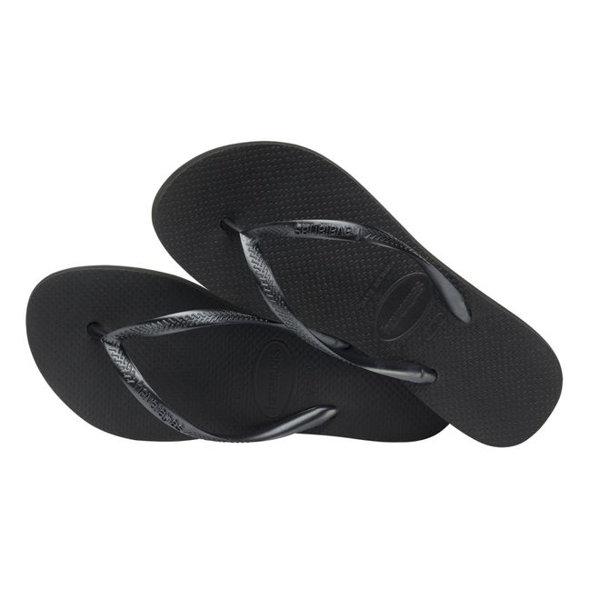 Slim Platform flip-flops | Black