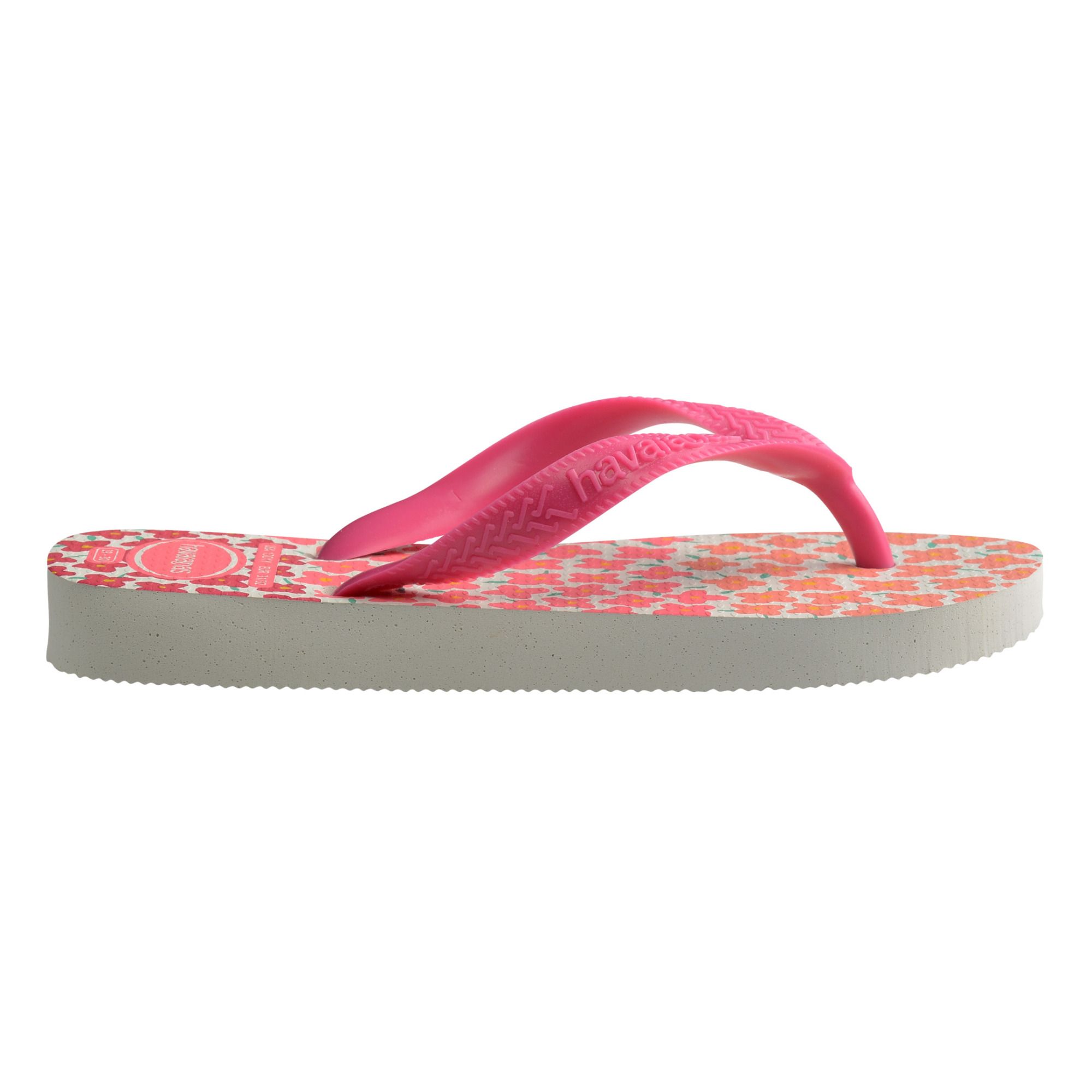 Havaianas Chanclas infantiles Flores Rosa Smallable