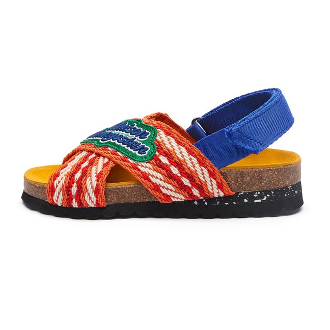 Tomatillo sandals | Orange