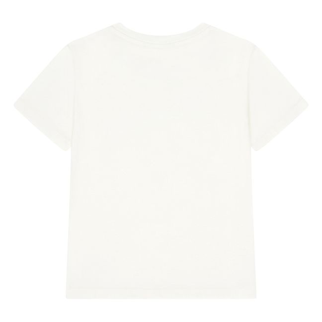 Organic cotton short-sleeved T-shirt | White