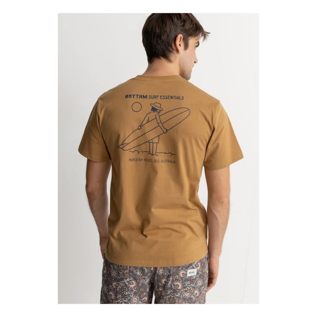 T-shirt Lull Coton Bio | Camel