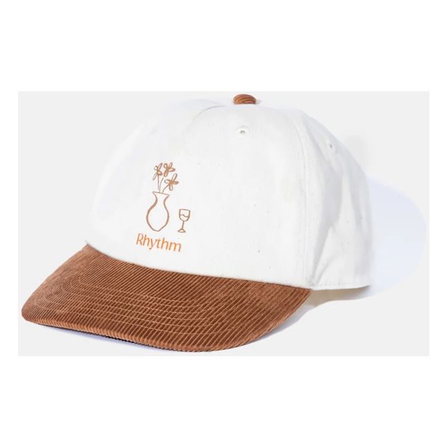 Casquette Day Off Velours | Blanc