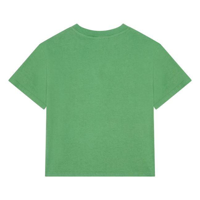 T-shirt Manches Courte Coton Bio | Vert