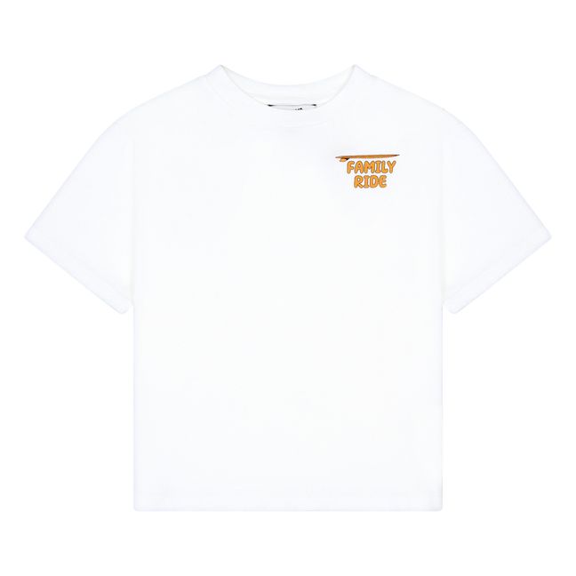 Short-sleeved organic cotton T-shirt | White