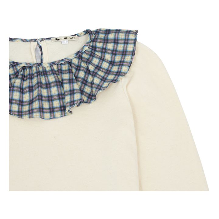 Pijama de punto orgánico francés Pierrot | Crudo- Imagen del producto n°3