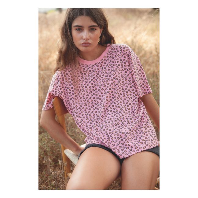 T-Shirt Coton Bio Jil - Collection Femme | Léopard