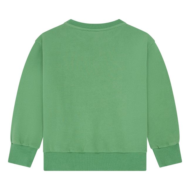 Sweatshirt aus Bio-Baumwolle  | Grün