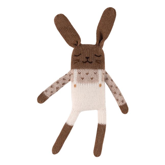 Maileg - Rabbit size 2, Brown - Shirt and shorts - Stuffed Animal