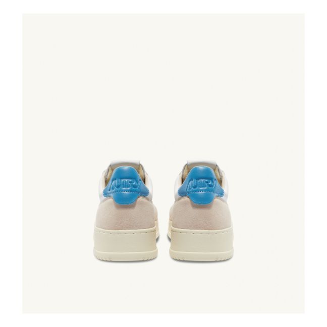Medalist Low Leather/Suede Sneakers | Light Blue