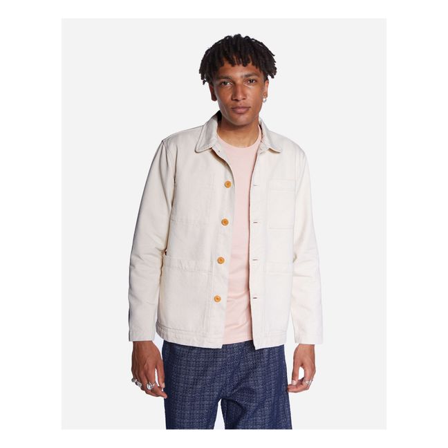 Chucalescu Organic Cotton Jacket | Ecru