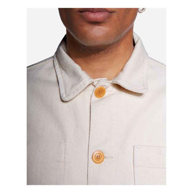 Chucalescu Organic Cotton Jacket | Ecru