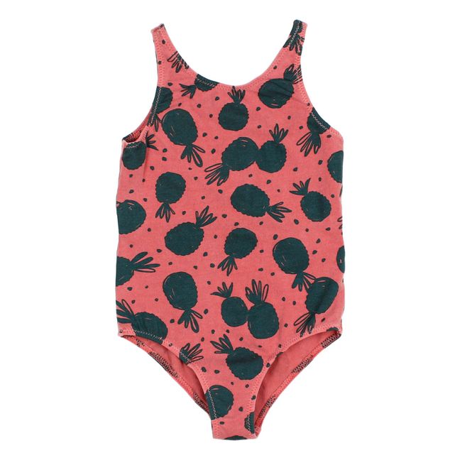 Exclusive Buho x Smallable - Pineapple 1 Piece Swimsuit | Terracotta