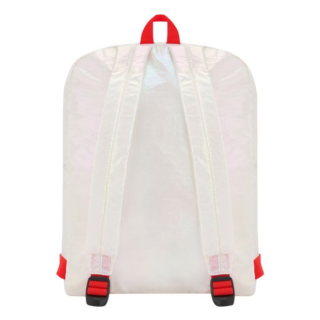 Iridescent Backpack | White