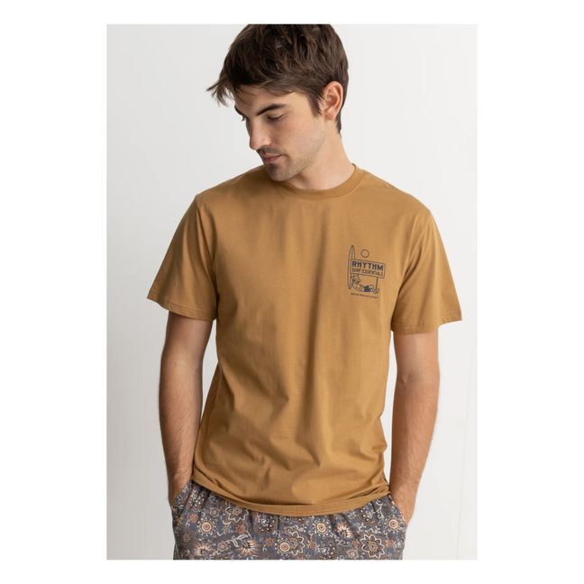 Lull organic cotton T-shirt | Camel