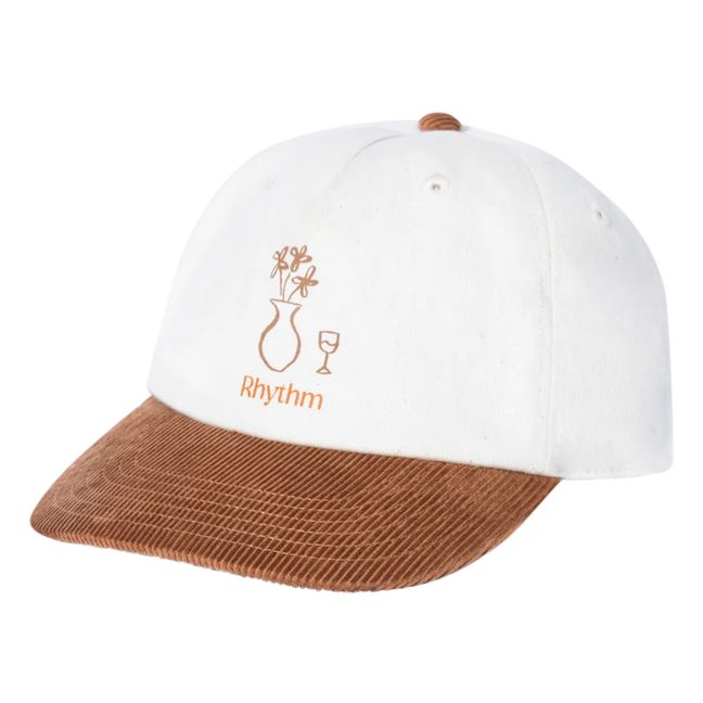 Casquette Day Off Velours | Blanc