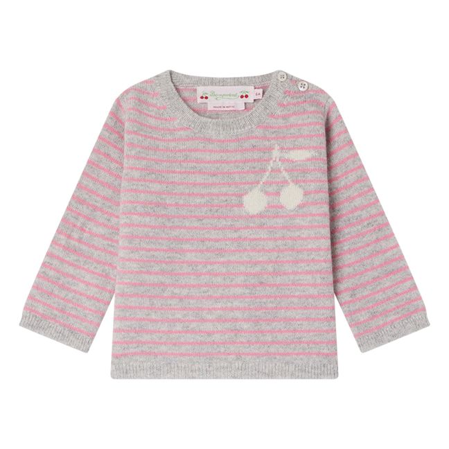 Celly Cashmere Sweater | Pink