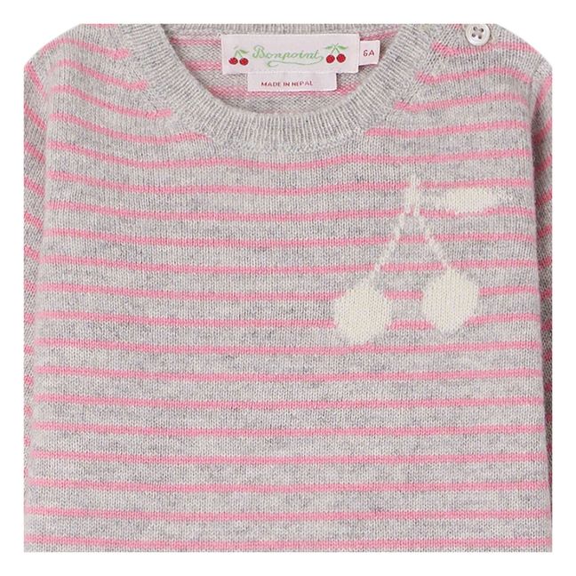 Celly Cashmere Sweater | Pink