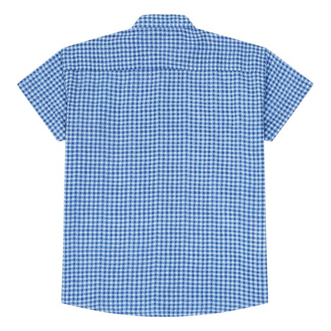 Camisa Bobby Vichy | Azul Cielo