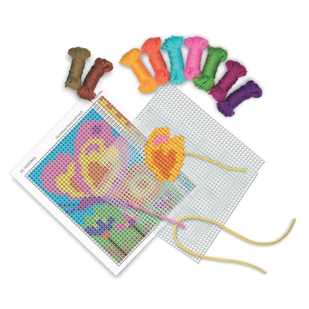 4M Cross Stitch Kit, Multicolor