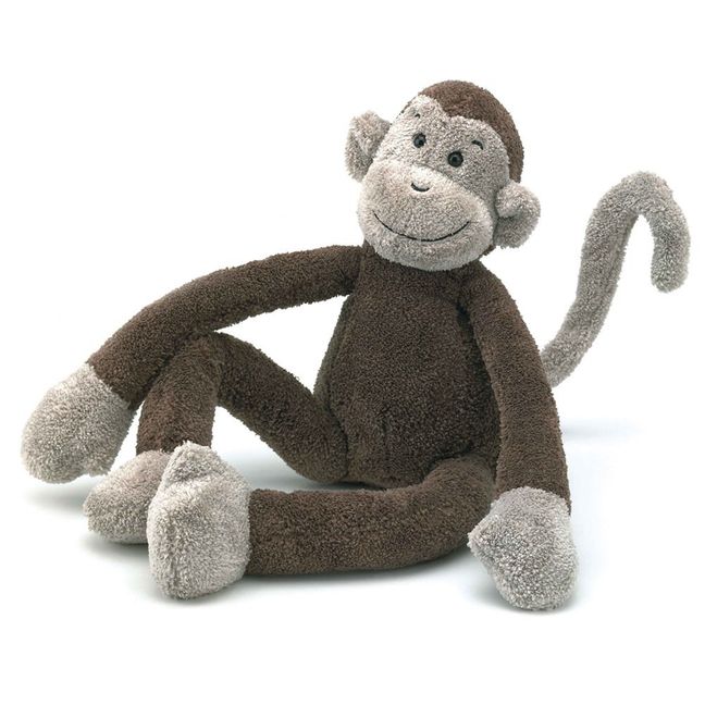 Peluche piccoloa scimmia Slackajack | Marrone