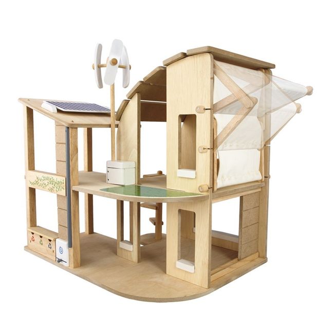 Puppenhaus mit Möbeln (ökologisch)