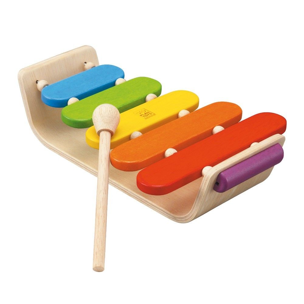 Plan Toys - Xylophone ovale - Multicolore