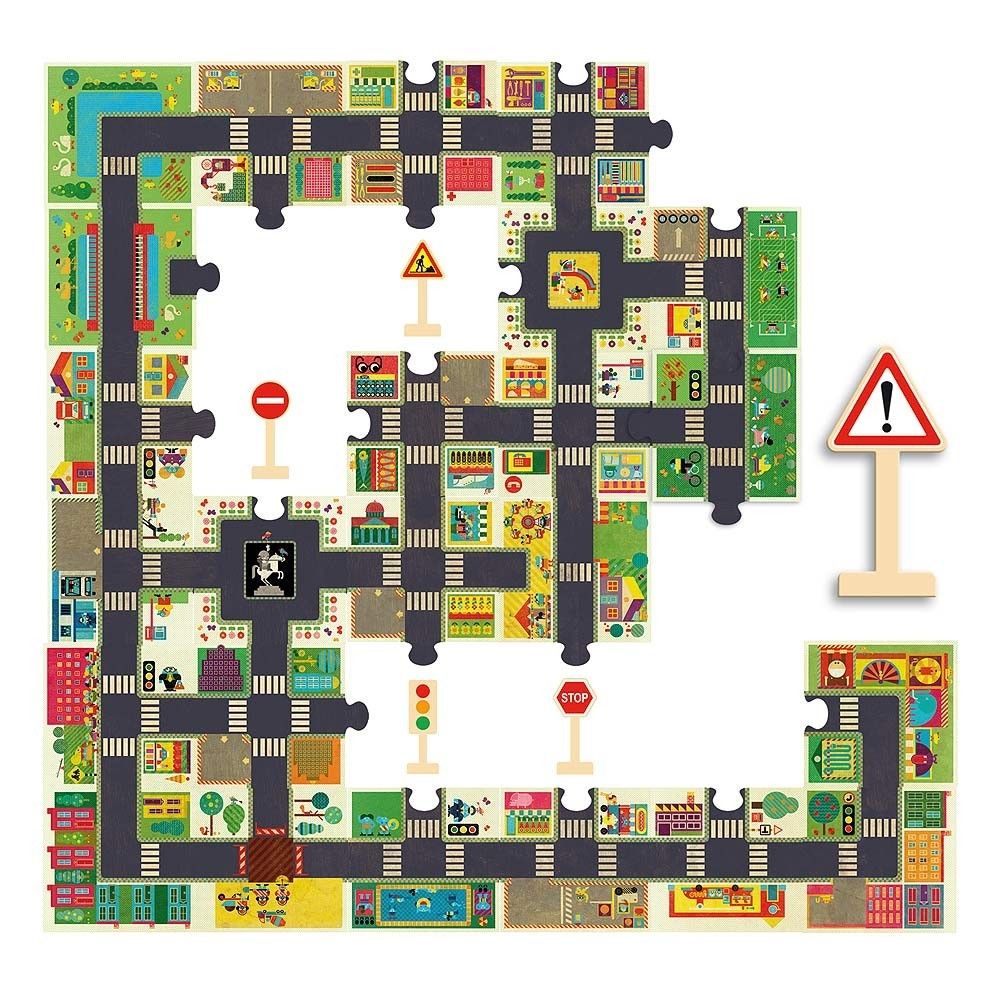 Puzzle La Ville- Produktbild Nr. 1