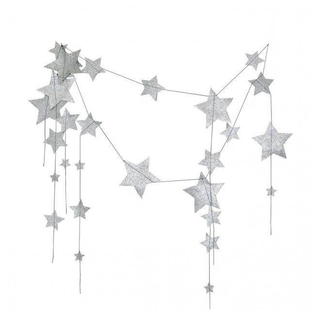 Sternengirlande | Silver S034