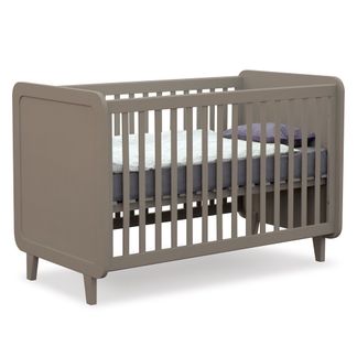 Laurette Lit évolutif Accroche-coeur 70x140 cm - Taupe-listing