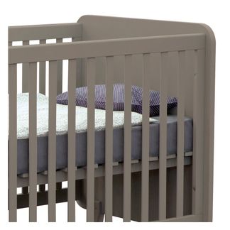 Laurette Lit évolutif Accroche-coeur 70x140 cm - Taupe-listing