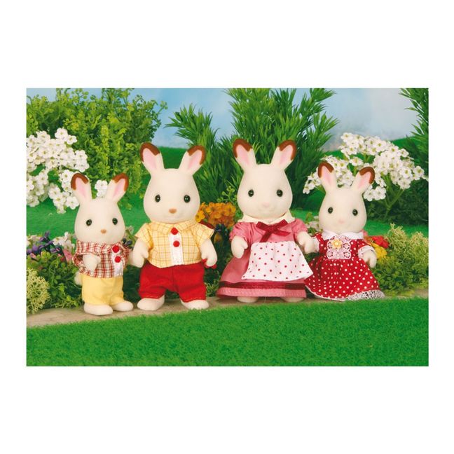 Familie Hase schokofarben