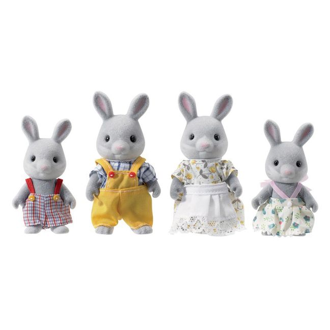 Familie Hase grau