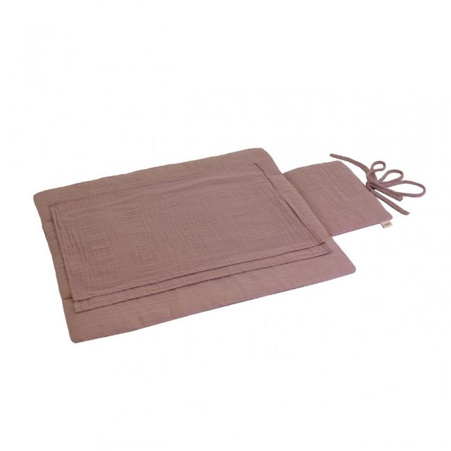 Travel changing mat - dusky pink | Dusty Pink S007