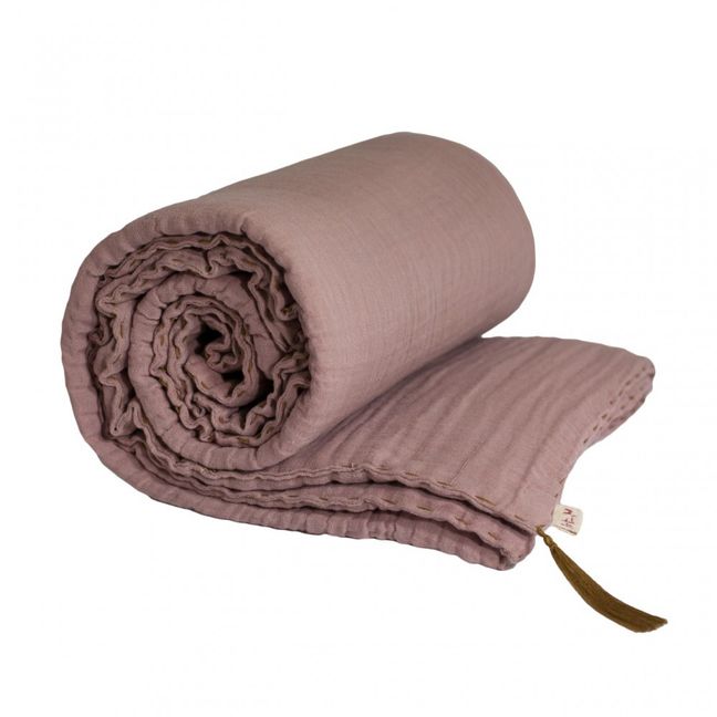 Quilted Blanket | Dusty Pink S007