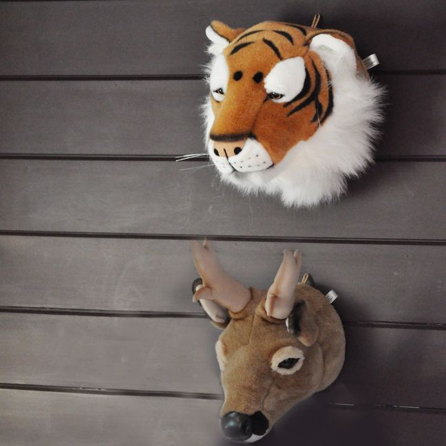 Tiger Wall Mount soft toy