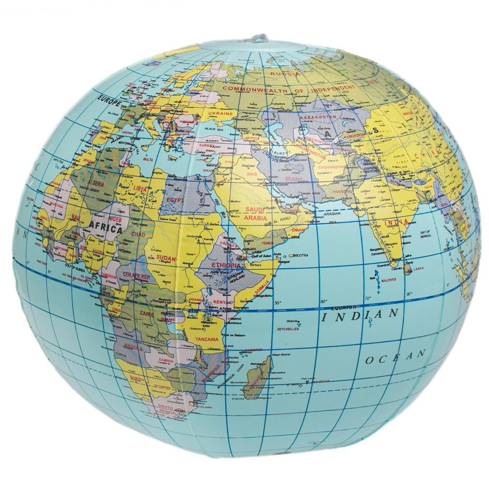 Inflatable globe- Product image n°0
