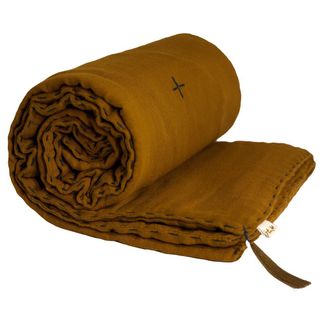 Numero 74 Manta de invierno - Amarillo mostaza-listing