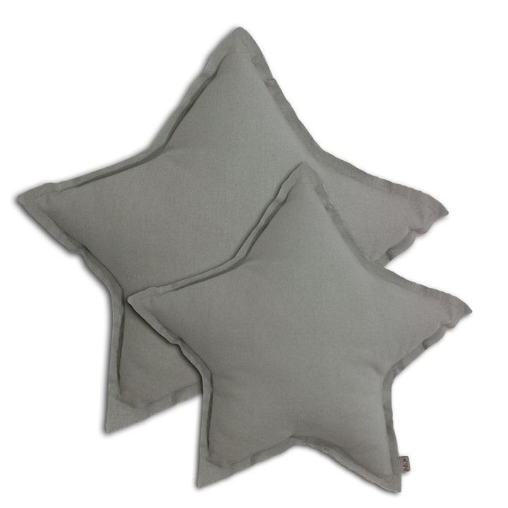 Star cushion - Silver Grey S019- Product image n°1