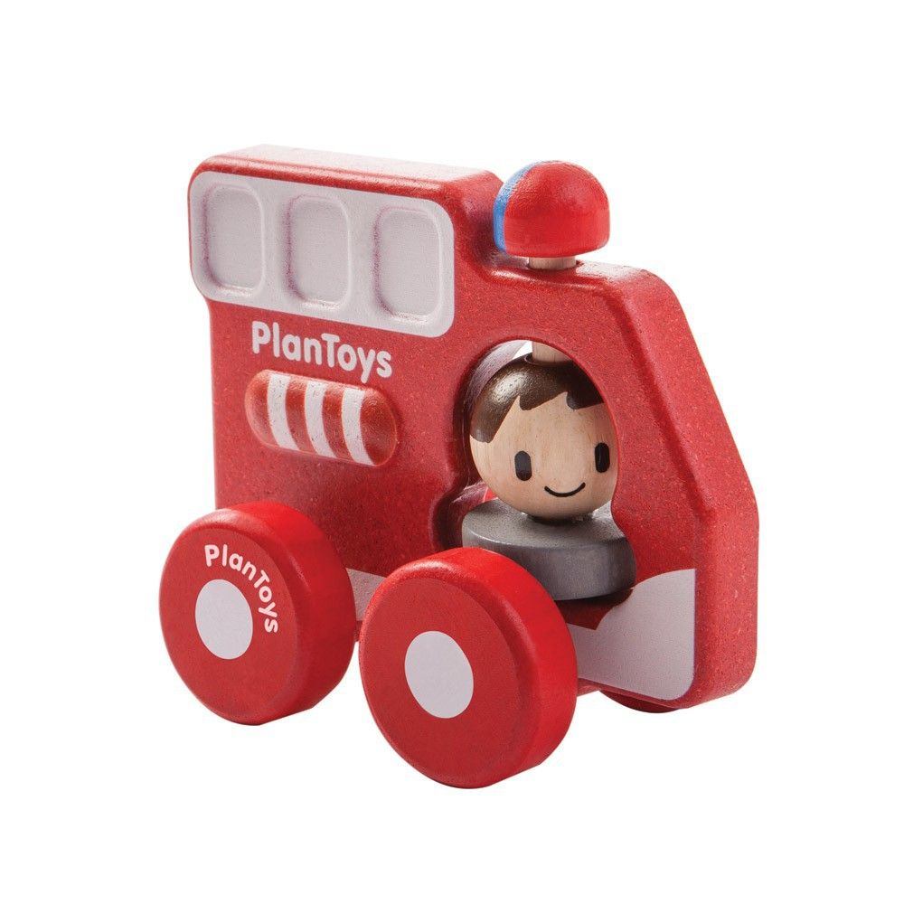 Mon Premier Camion De Pompiers Plan Toys Jouet Et Loisir Enfant Smallable