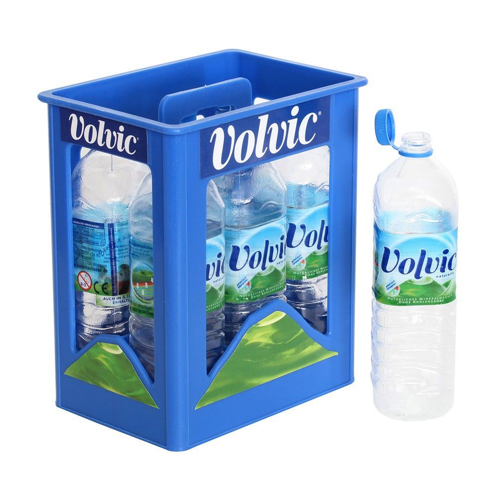 Crate of Volvic water Polly Toys and Hobbies Children