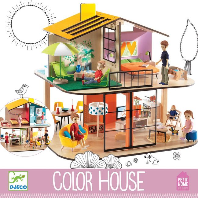 Casa de muñecas Color House