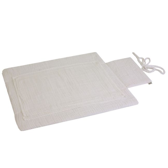 Travel changing mat - white | White S001