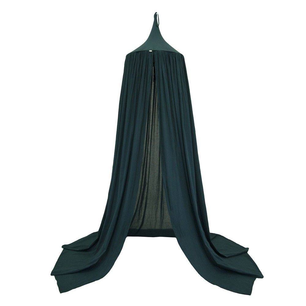 Bed canopy - petrol blue Teal Blue S022- Product image n°0