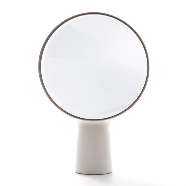 Specchio da tavolo Cyclope - Bianco Bianco