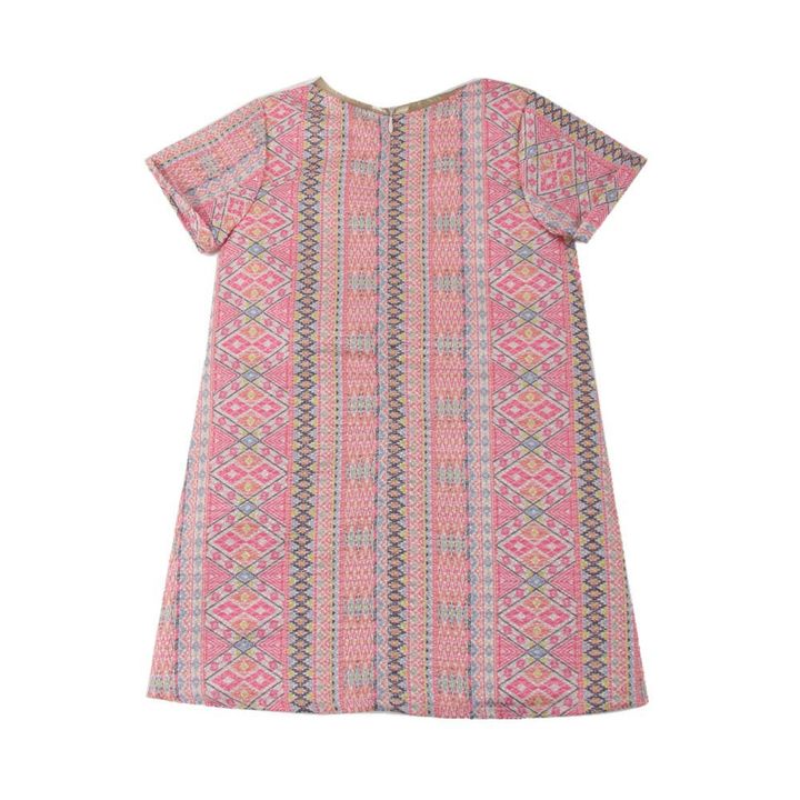 Jacquard Lizzy dress | Pink- Product image n°2