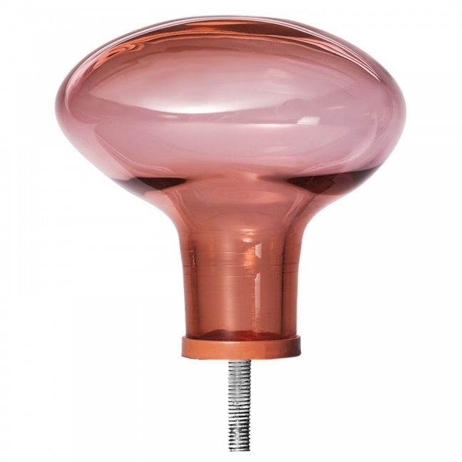 Appendiabiti in vetro Bubble petite - Corallo | Arancione